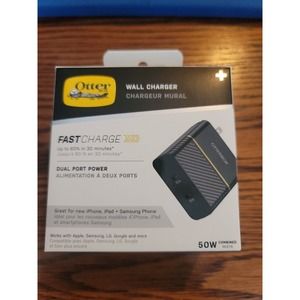 OtterBox Two Ports, 20W & 30W Fast Charge Wall Charger USB-C